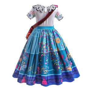 Costume <span class=keywords><strong>de</strong></span> cosplay d'Halloween avec lumière LED, <span class=keywords><strong>robe</strong></span> <span class=keywords><strong>de</strong></span> princesse <span class=keywords><strong>Encanto</strong></span> <span class=keywords><strong>Mirabel</strong></span> pour filles, MIHC-001 - Product Image 2