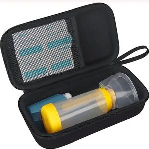Estuche Rígido de Viaje de EVA, Bolsa de Transporte y Almacenamiento, Funda Protectora para Inhalador de Asma - Product Image 1