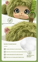 Poupées IA intelligentes en peluche, jouets interactifs IA, compagnons éducatifs apaisants, sacs, pendentifs, cadeaux en stock, vocalisation musicale apaisante