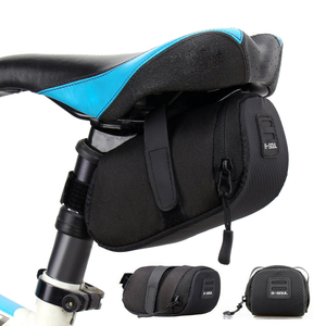 Bolsa de nailon para SILLÍN de bicicleta de montaña, resistente al agua, asiento de almacenamiento, bolsa de herramientas trasera, accesorios para ciclismo al aire libre - Product Image 1