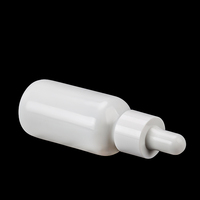 Bouteille de luxe, conteneur d'emballage cosmétique en verre, porcelaine blanche, flacon en verre, offre spéciale