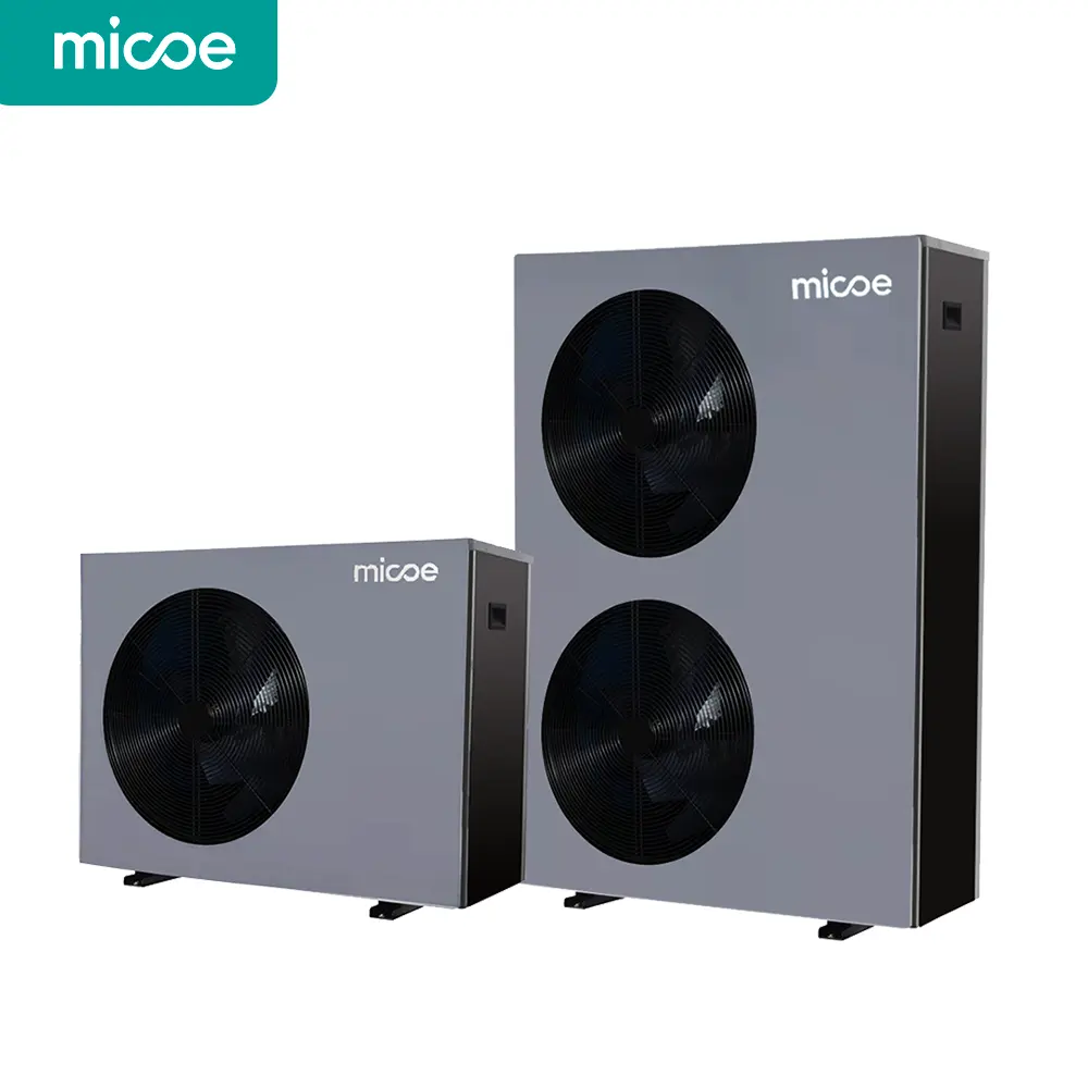 Micoe OEM fabbricazione 19kw in acciaio inox aria Souce riscaldamento riscaldamento riscaldatore di acqua calda R290 monoblocco pompa di calore per l'inverno casa