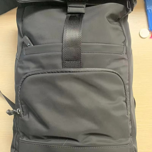 Free sample Fashion Roll Top Travel Laptop <b>Backpack</b> for Women and Men: Long-Lasting <b>Recycled</b> Pet Computer Notebook <b>Backpack</b> - Product Image 4
