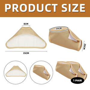 Envoltura Reutilizable para Pies con Aceite de Ricino, Envoltura Ajustable y Portátil para el Cuidado de los Pies con Aceite de Ricino - Product Image 2