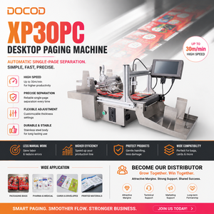 Docod OEM/ODM XP30PC Newest Machine Automatic Separating <b>Dispensing</b> Machine for Box Card Sheet Friction Feeder Pouch Bag - Product Image 2