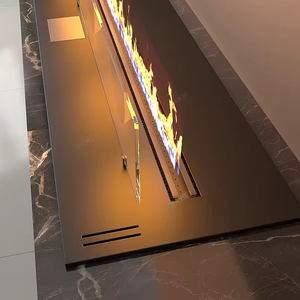 Caminetto a <span class=keywords><strong>Bioetanolo</strong></span> 100% Sicuro ed Ecologico, Pannello Ultra-Sottile, Accensione Manuale, per Interni, Decorativo - Product Image 2