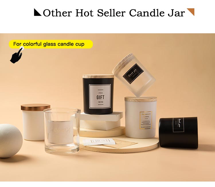 Glass Cosmetic Containers 4oz 8oz 16oz Clear Amber Straight Side Glass Jar with lid