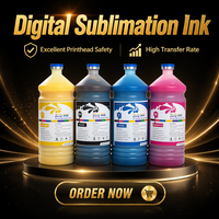 Encre à base d'eau en gros pour sublimation CMJN pour machines de transfert et d'impression numérique I3200 XP600 DX5 DX7 5113