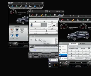 MINGXIANG araba radyo multimedya Tesla tarzı Android 8.1 araba DVD OYNATICI FORD Mondeo için Android navigasyon