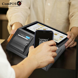 ระบบเครื่องบันทึกเงินสด Android 12 ขนาดเล็ก ระบบขายหน้าร้าน POS แท็บเล็ต NFC ซูเปอร์มาร์เก็ต เครื่อง ATM ออลอินวัน POS เทอร์มินัล - Product Image 2