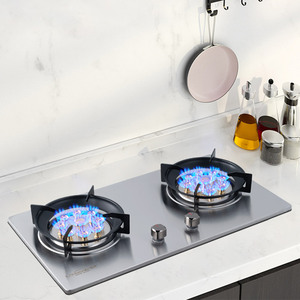 Ad alta efficienza domestico 2 bruciatore incorporato stufa a Biogas per interni <span class=keywords><strong>Eco</strong></span> fornello a <span class=keywords><strong>Gas</strong></span> metano