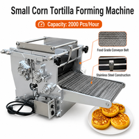 Machine commerciale automatique pour tortillas de maïs, machine à tortillas mexicaines en acier inoxydable, machine à former des coques de tacos, machine à façonner la pâte