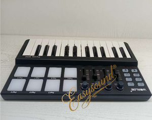 World <span class=keywords><strong>Panda</strong></span> <span class=keywords><strong>Mini</strong></span> 25-Key <span class=keywords><strong>Midi</strong></span> USB Teclado <span class=keywords><strong>Controlador</strong></span> Portátil Digital Music Studio Piano Plástico - Product Image 3