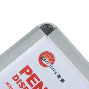 Cadre d'affichage mural en aluminium 32 mm à coins arrondis A0-A4, cadre à clipser <span class=keywords><strong>pour</strong></span> publicité – Ventes Flash - Product Image 2