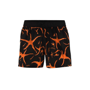 Costume da Bagno HDJ con Stampa di Stelle Marine, Asciugatura Rapida, Unisex, Taglie 6-16, Abbigliamento da Spiaggia per Bambini, Casual in Poliestere Intrecciato - Product Image 1