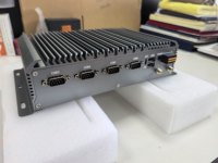 Mini PC industriel sans ventilateur, processeur Intel I7, 8 Go de RAM, 128 Go de SSD, RJ45, RS232, RS485, USB3.0, 12V, petit ordinateur de contrôle embarqué pour bureau