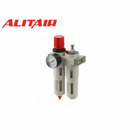 ALITAIR Série OU FR.L – Combinaison FRL (Filtre, Régulateur, Lubrificateur) pour Compresseur d'Air Pneumatique