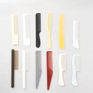 Customized Wholesale Hotel Disposable Comb Long Plastic Comb Toiletries