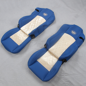 GANE Juego completo de 2 plazas 3 plazas Four Seasons General Motors <span class=keywords><strong>Interior</strong></span> Funda de asiento personalizada Cuero de PVC - Product Image 3