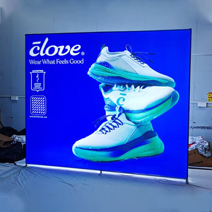 Tùy chỉnh kích thước <span class=keywords><strong>LED</strong></span> Backdrop ánh sáng Hộp ánh sáng vải biểu ngữ tường đứng quảng cáo triển lãm nhôm căng thẳng vải hộp Đèn - Product Image 3