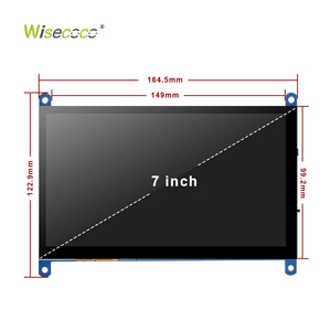 <span class=keywords><strong>Display</strong></span> LCD CTP da 7 Pollici per Raspberry Pi, 1024*600 800*480 IPS TFT LCD, Kit <span class=keywords><strong>Display</strong></span> <span class=keywords><strong>Touch</strong></span> Capacitivo da 7" per Raspberry Pi Zero - Product Image 3
