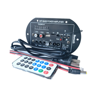 Toptan T9-Dis ev araba ses anfisi bas silah elektrik panosu dahili bluetooth alıcısı için 220V USB TF anten aksesuarları