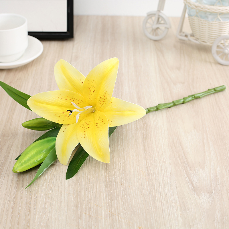 N-77 Artificial Spider Lily Flower - Real Touch Bouquet