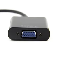 Cable Adaptador de Audio y Video de PVC de Alta Calidad, Conversor HDMI a VGA para Computadora de Escritorio, Portátil, Proyector, Monitor, HDTV