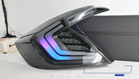 Luz Trasera LED RGB Mejorada al por Mayor para Honda Civic 10ª Gen 2016-2021 Sedán, Piezas de Automóvil Modificadas, Conjunto de Luz Trasera Dinámica