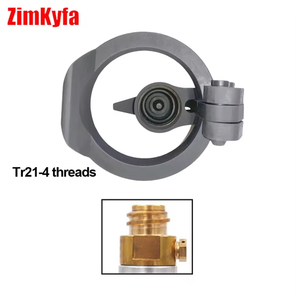 Pistolet à air comprimé en plastique noir ZimaKyfa, simple et personnalisable, pour le nettoyage, compatible avec les cylindres CO2 Sodastream Tr21-4, support OEM - Product Image 2