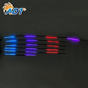 Kit d'éclairage d'ambiance intérieur pour voiture ADT 18 en 1, éclairage LED RVB multicolore, contrôle par application, lampe d'ambiance symphonique - Product Image 3