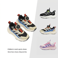 Sepatu Lari Anak Perempuan OEM/ODM Musim Panas 2026, Sepatu Kasual Anti Selip Sol Lembut untuk Anak Laki-Laki, Karet Putih