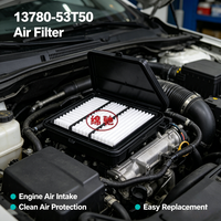 Filtre à air d'habitacle de haute qualité pour moteur automobile, référence 13780-62S00 13780-53T50, vente en gros pour voitures