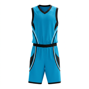 Wholesale Customized Color <b>Cheap</b> Basketball Uniforms <b>Set</b> Sportswear Blue Basketball Jersey Tracksuits for Women - Product Image 1
