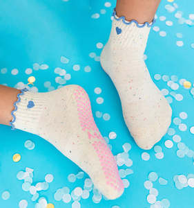 Meias De Alta Qualidade Respirável Grippy Meias Custom Crew Grip Anti Slip Pilates Meias Design Personalizado - Product Image 3