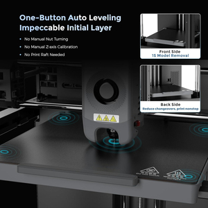 Impresora de Tarjetas Adventure 5M, Impresión 3D de un Solo Color FDM de Alta Velocidad, Kit de Bricolaje, Nivelación Automática, 3D Adventurer 5M Automática Hi - Product Image 4
