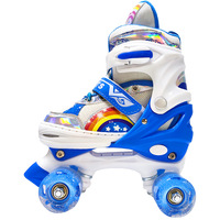 Patins à roulettes pour enfants, vente en gros, patins à roulettes à 4 roues pour enfants, taille réglable