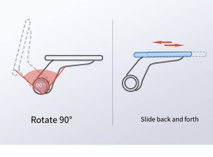 Siège Ergonomique Pivotant Blanc <span class=keywords><strong>Hbada</strong></span> E3 avec Soutien Lombaire s Office patron Pro Dynamic - Product Image 2