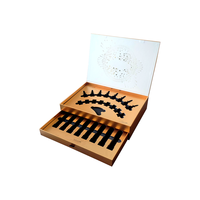 Cajones Deslizantes Extraíbles Personalizados en Forma de Libro, Cajones Magnéticos con Diseño de Concha, Cinta con Revestimiento UV de Laminación Mate en Relieve