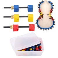 32Pcs Violin Clamp Professional Making Repairing Set Stringed Instrument Accessories