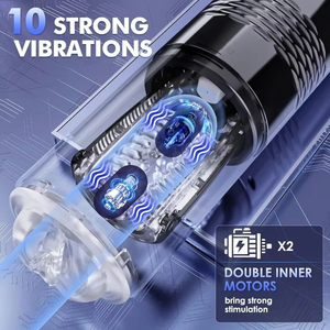 Masturbateur automatique pour homme, gobelet masturbateur, manchon réaliste, chatte électrique de poche pour pénis, jouet sexuel pour hommes, écran LCD - Product Image 4