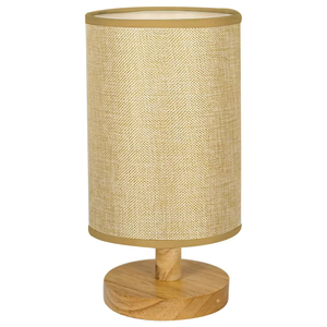 Lampada da Tavolo Best Seller per Camera da Letto e Soggiorno, Moderna e Minimalista in Legno, Lampada da Scrivania <span class=keywords><strong>LED</strong></span> DC 2700K Luce Bianca Calda Portatile - Product Image 4
