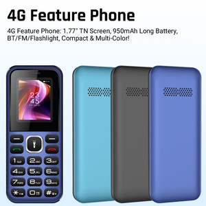 1.77 Inch 4G Điện Thoại Di Động Mini Cơ Thể RAM 48MB Rom 128MB 950MAh Pin Bt FM Đài Phát Thanh Đèn Pin Nhỏ Gọn Tính Năng Điện Thoại Cho Người Cao Niên - Product Image 3