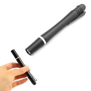 UV Pen Light Mini LED Flashlights Flash Light Tactical Lamp 2*Alkaline Battery Portable Torch