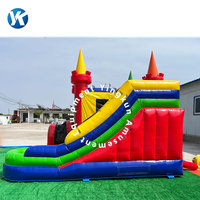 Château gonflable Yingkun, grand modèle pour l'extérieur, lit de saut familial, château de jeu, toboggan gonflable, lit de saut intérieur pour enfants