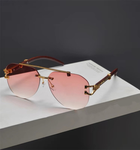 Gafas de Sol Metálicas Vintage para Hombre, Protección UV400, Multicolores, Elegantes, de Lujo, para Conducir, Venta al Por Mayor 2024 - Product Image 4