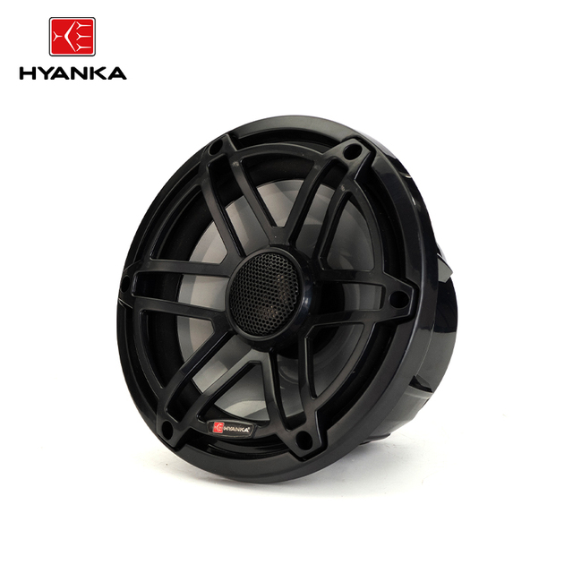 HYANKA MC-65B 6.5 Inch 12V IP67 Waterproof Marine Speaker Blue LED Light 75W 150W 4Ohm UV Resistant Audio Horn for Yacht Boat