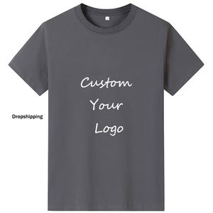 Camiseta de Verano 2026 Personalizada, 310gsm, 100% Algodón Tejido, Manga Corta, Cuello Redondo, Hombros Caídos, Lisa - Product Image 5