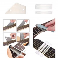 Juego de Herramientas para Guitarra de 25 Piezas, Kit de Reparación y Mantenimiento de Guitarra, Herramientas de Repuesto para Clavijas de Afinación, Regla de Medición de Varilla de Truss, Llave Inglesa