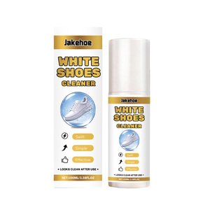 Espuma Limpiadora de Zapatos Blanca Portátil de Venta al por Mayor de Fábrica, Limpieza Profunda de Manchas, Blanqueador de Zapatos, Eliminador de Bordes Amarillos de Cuero para Zapatillas - Product Image 1